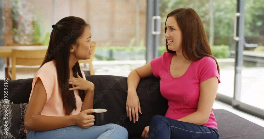 4k, 2 girlfriends having relationship problem. 4k, 2 girlfriends having relationship problem.