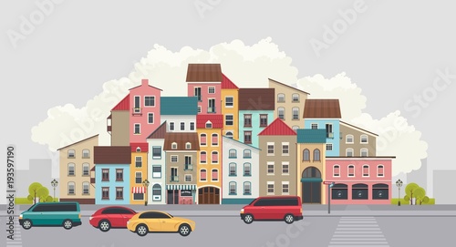 city street horizontal
