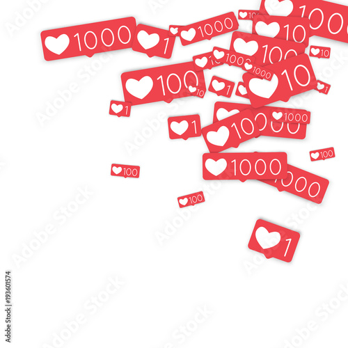 Social media counters.