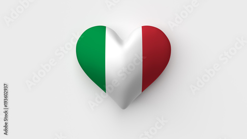 Corazón bandera Italia. 3D Free Download Corazón bandera Italia. 3D - GFXLoad