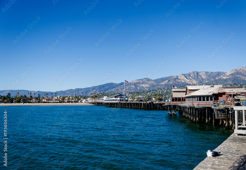 Santa Barbara pier view