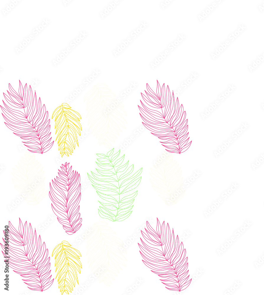 Bright Palm Leaves Bright Palm Leaves