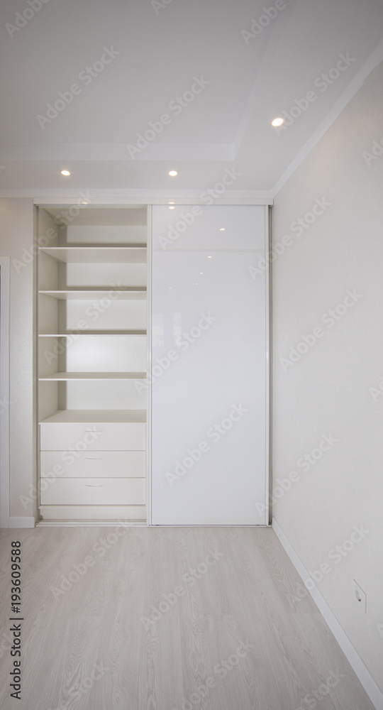 empty white room interior, white ceiling, walls and floor empty white room interior, white ceiling, walls and floor