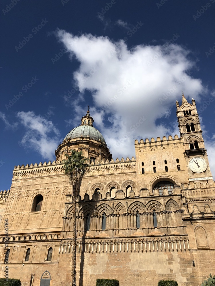 Barocco e romanico, Cattedrale di Palermo, Sicilia, Italia