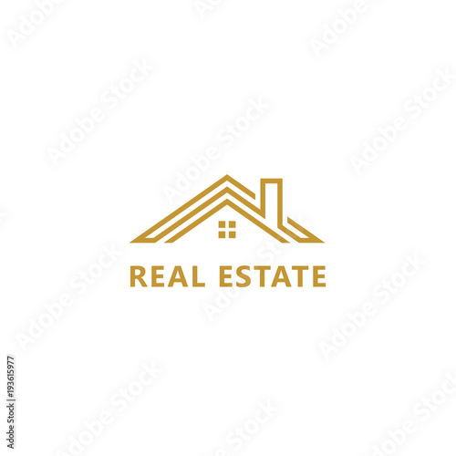 real estate gold logo