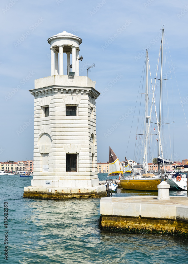 Lighthouse in Venice, Italy 