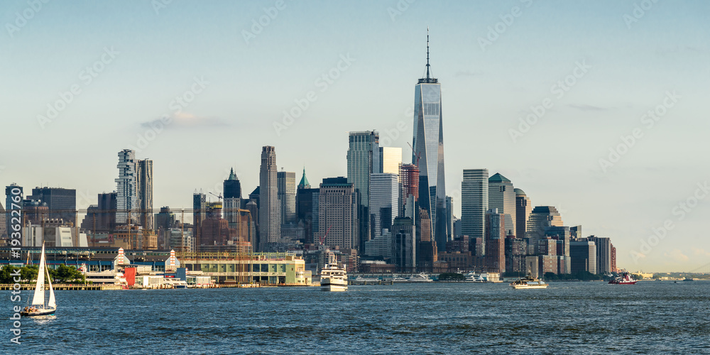 Obraz premium Skyline Dolnego Manhattanu