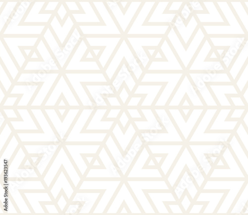 Vector seamless subtle pattern. Modern stylish texture. Repeating geometric tiling from striped triangle elements
