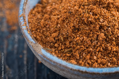 Εκτύπωση καμβά BBQ Rub in a Bowl