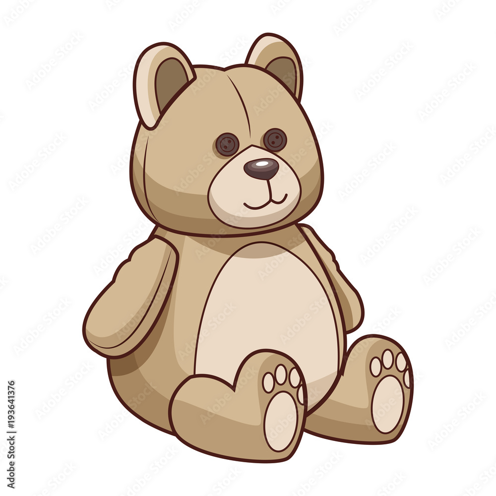 Teddy bear cartoon vector illustration graphic design Teddy bear cartoon vector illustration graphic design