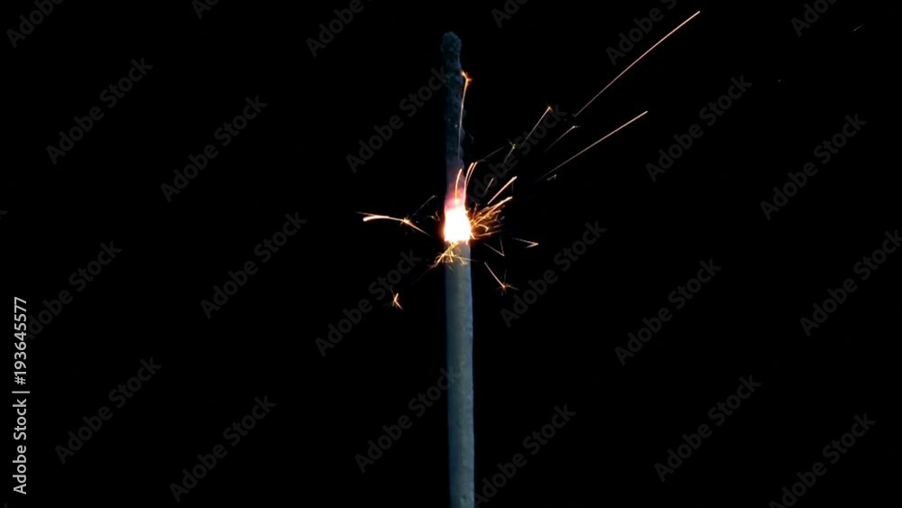 Fire Sparkler Slow Motion 120fps Fire Sparkler Slow Motion 120fps