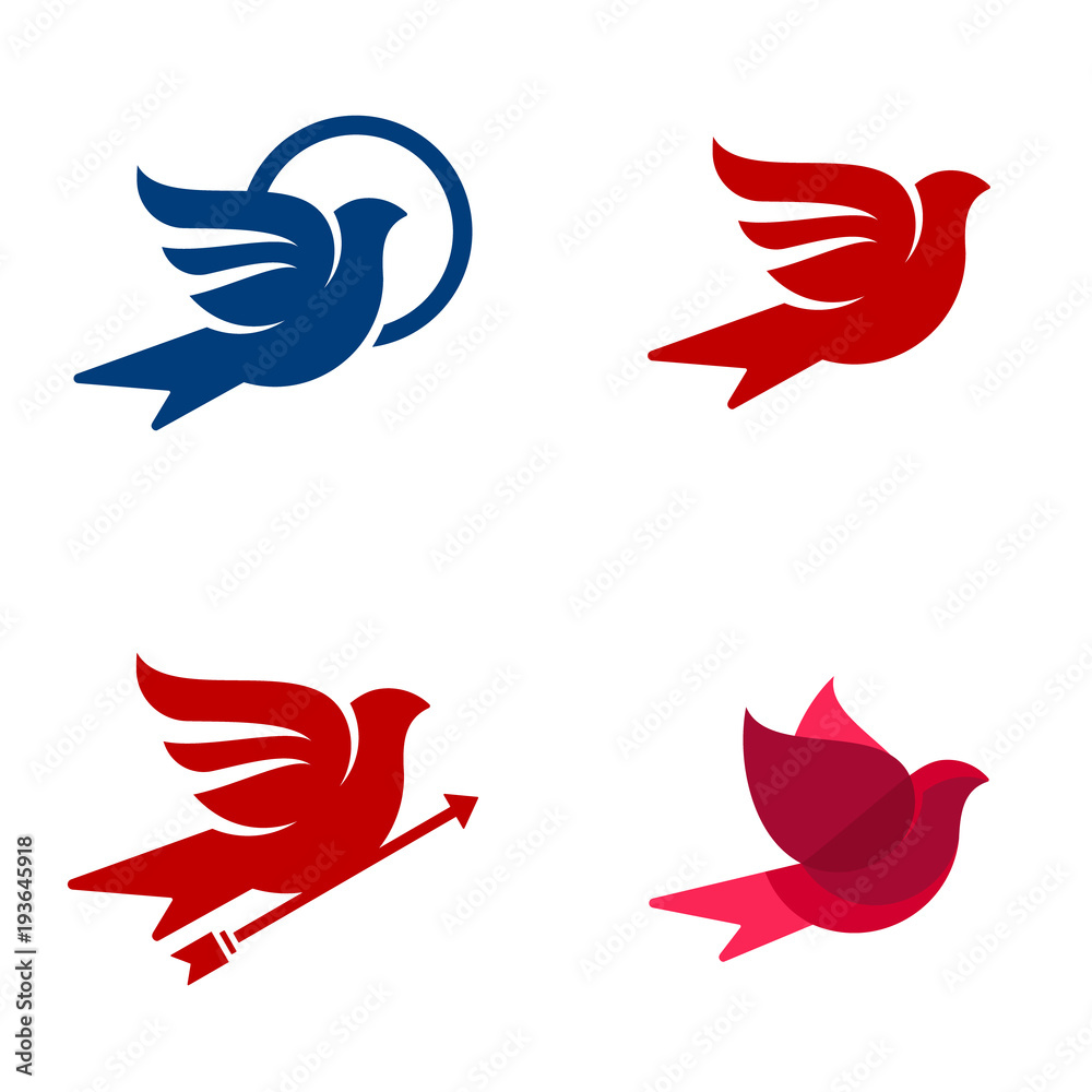 Obraz premium consulting logo vector icon illustration collection 