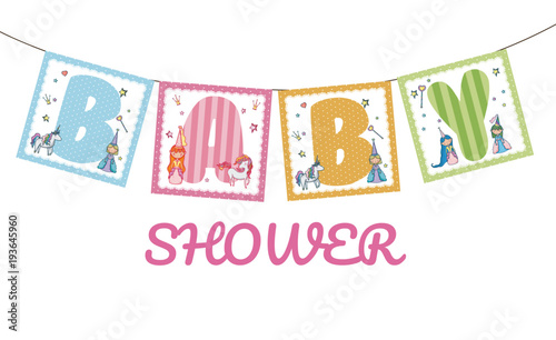 Baby shower banner