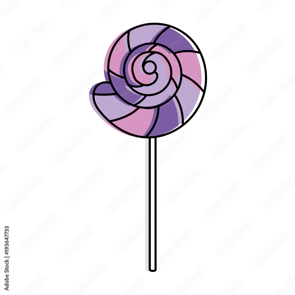 sweet lollypop candy icon vector illustration design sweet lollypop candy icon vector illustration design