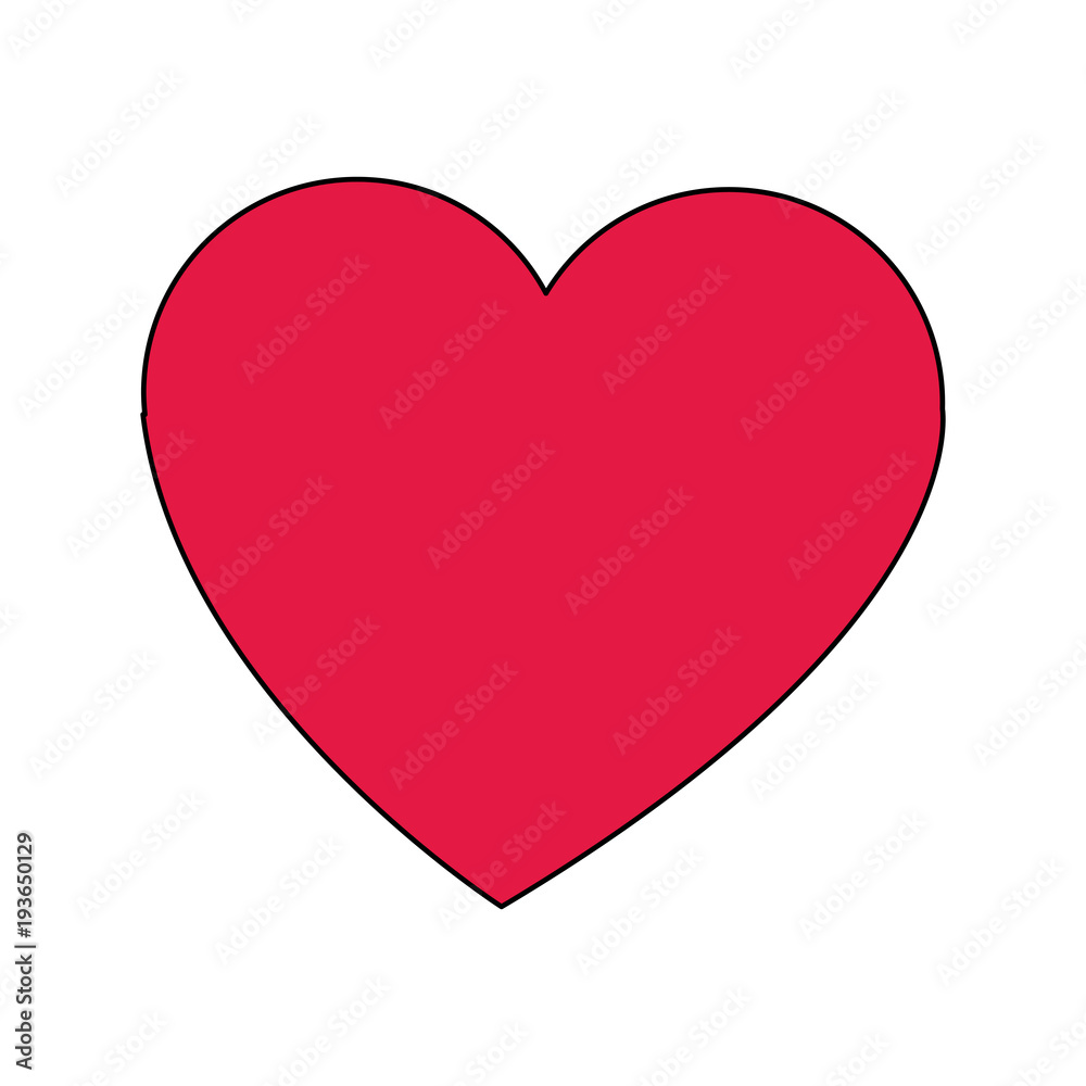 Heart love symbol vector illustration graphic design Heart love symbol vector illustration graphic design
