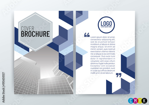 Abstract modern Background Design Template, Business Brochure, Flyer Layout, Poster, Magazine, Annual Report, Front and back, vector illustration