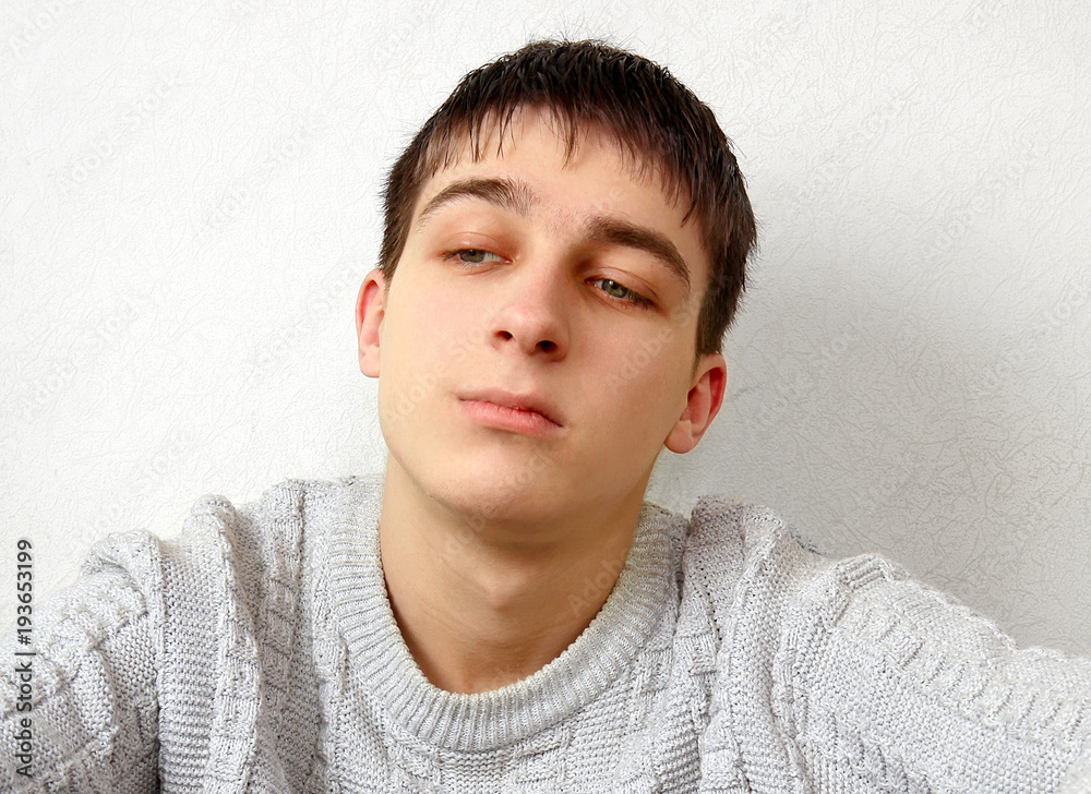 Fototapeta premium Sad Young Man