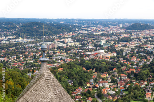 Graz from Tower Ruin Gosting photo