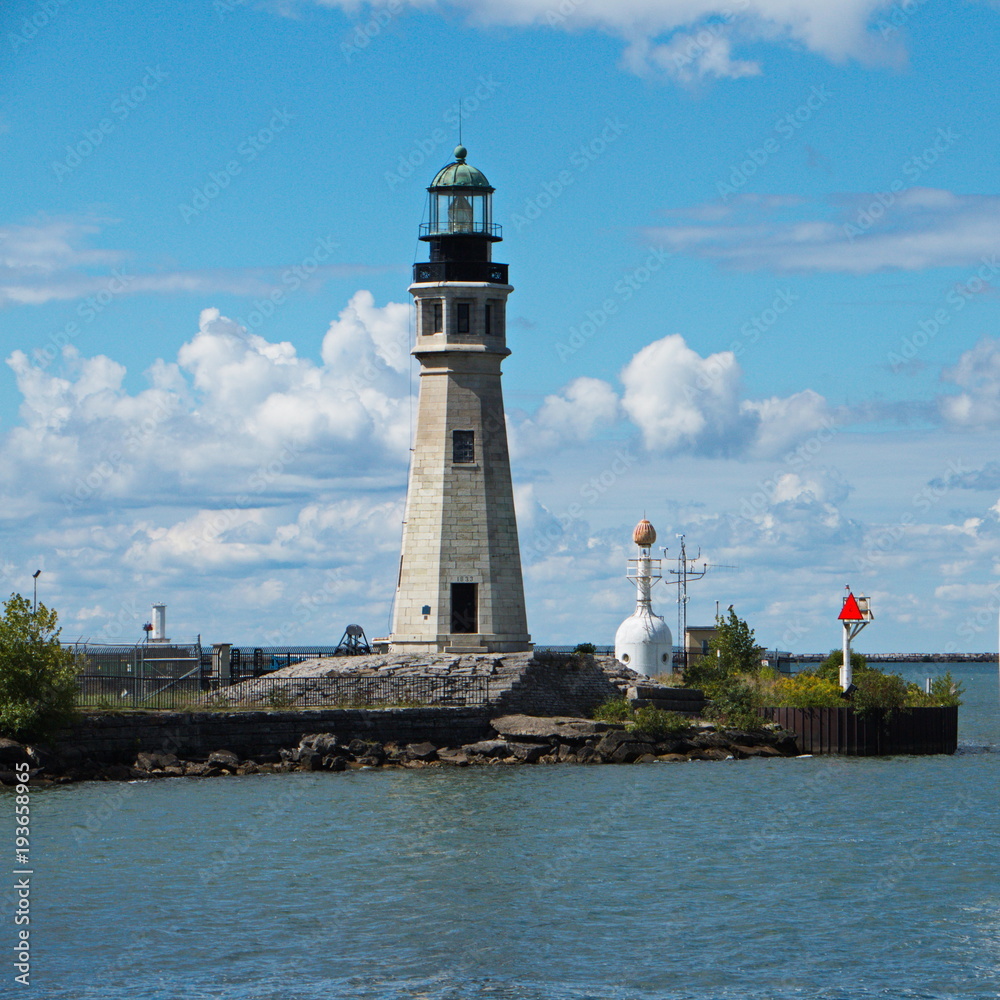 Lighthouse in Bufallo in the USA
