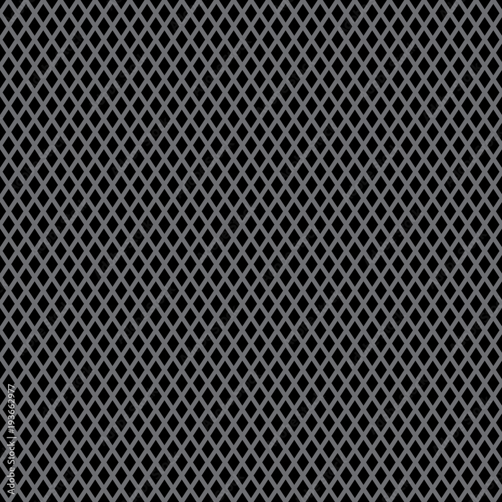 Isometric grid seamless pattern. Vector template for design.