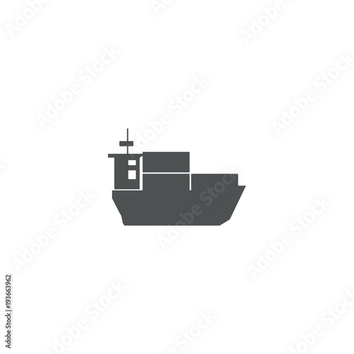 ship icon. sign design