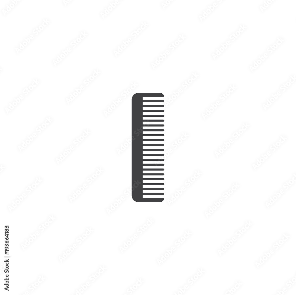 comb icon. sign design comb icon. sign design