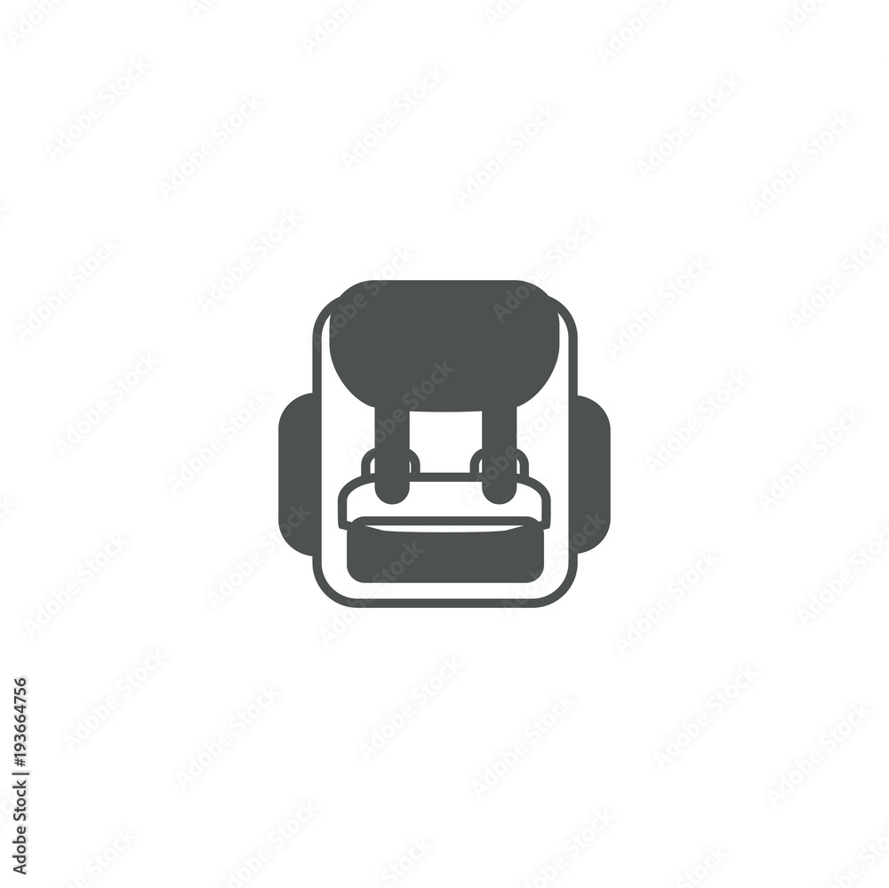backpack icon. sign design backpack icon. sign design