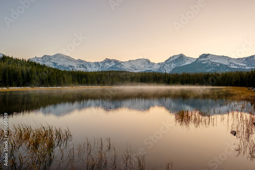 Bierstadt Lake, Rocky Mountains, Colorado, USA.