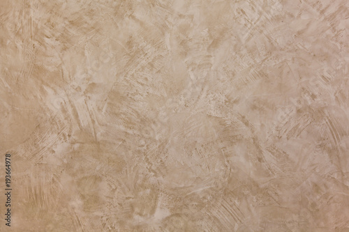 Мазки коричневые и бежевые - венецианская штукатурка - декоративное покрытие для стен