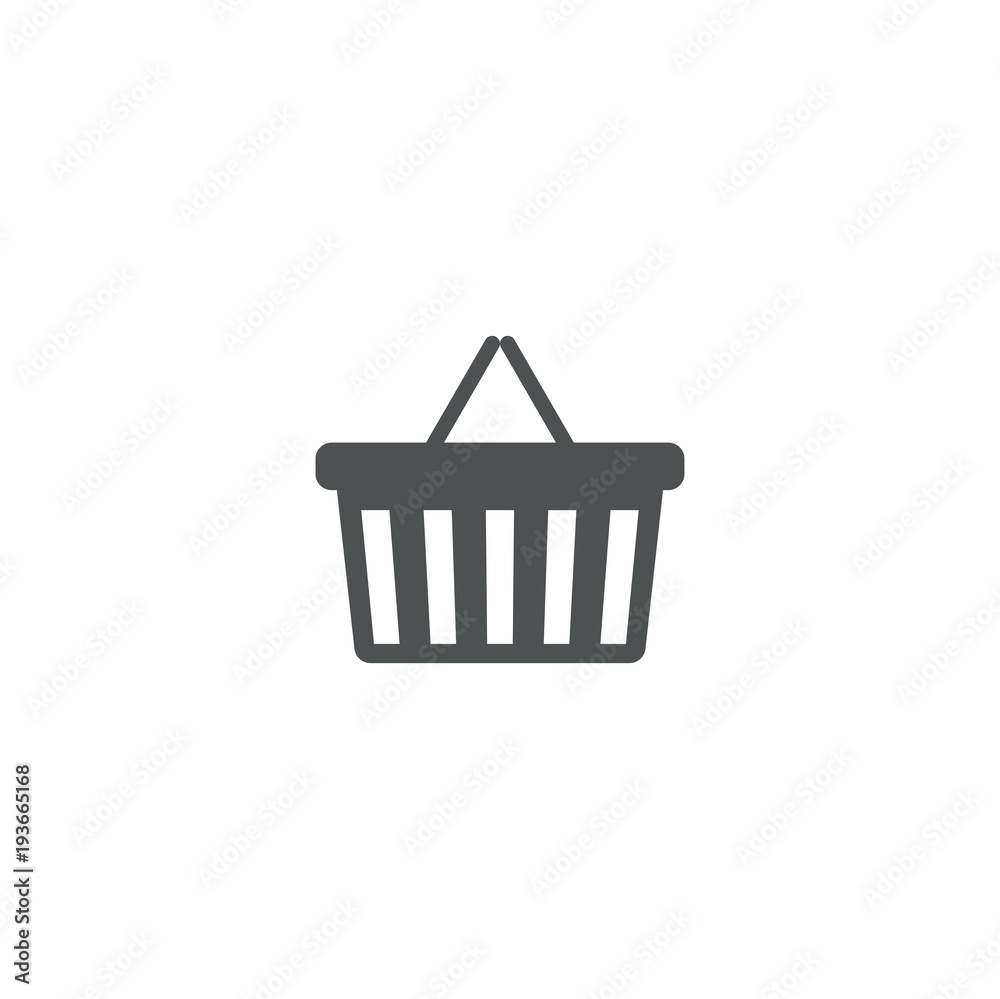 basket icon. sign design basket icon. sign design