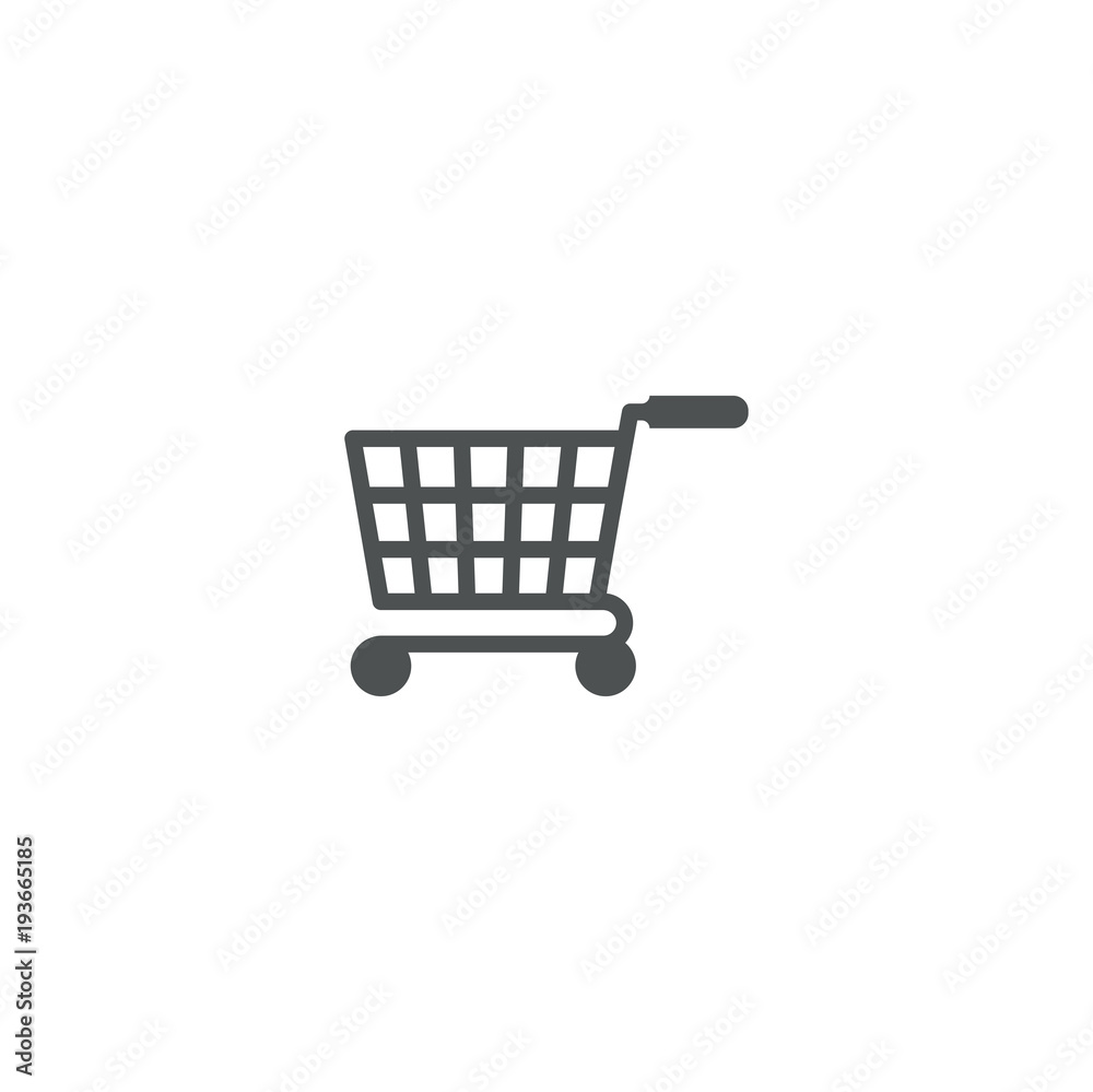 cart icon. sign design