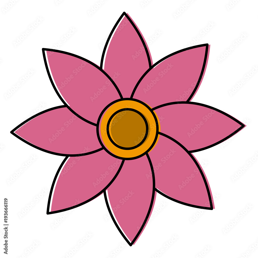 Beautiful flower symbol icon vector illustration graphic design Beautiful flower symbol icon vector illustration graphic design