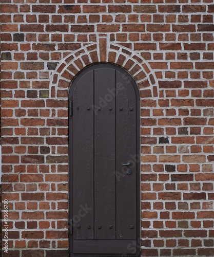 Entrance door to tower 