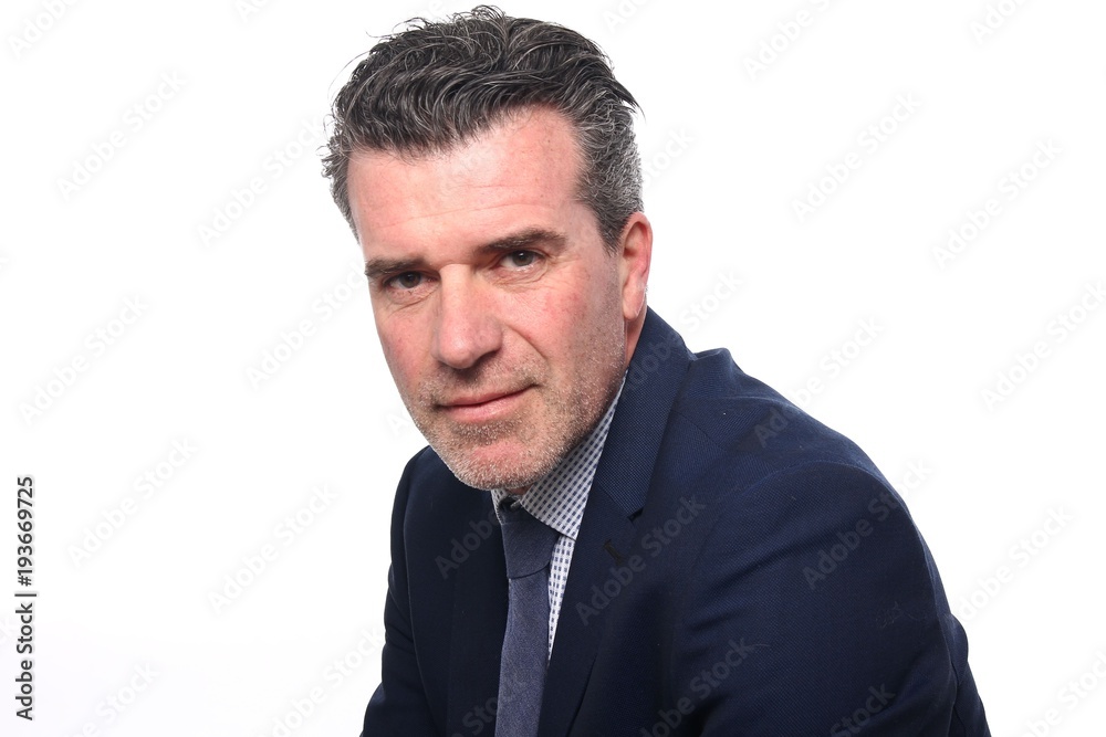 Caucasian mature man Caucasian mature man