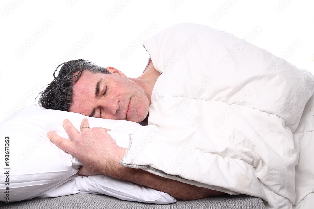 Man in the bedroom Man in the bedroom