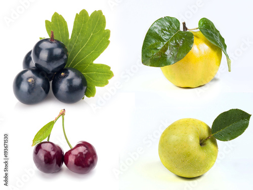 Fototapeta Naklejka Na Ścianę i Meble -  Collection of fresh fruits
