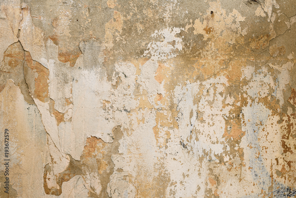 Wall fragment with scratches and cracks Wall fragment with scratches and cracks