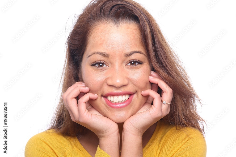 Beautiful asian woman