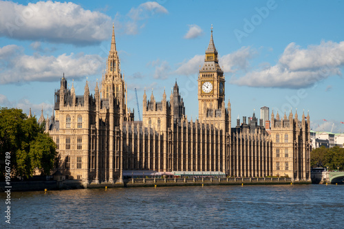 Obraz na plátně Houses of Parliament in London, UK