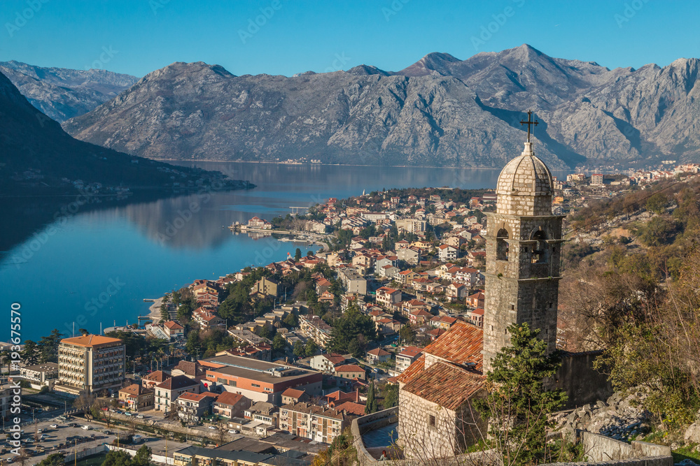 View of Kotor in Montenegro