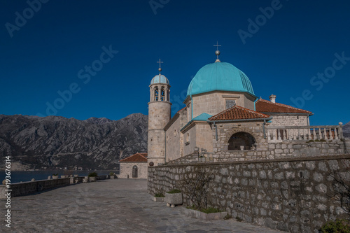Our Lady of Rocks church Kotor Bay