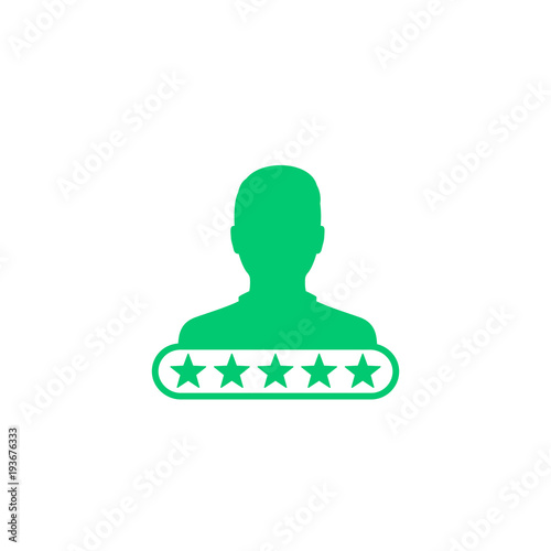 customer satisfaction, rating icon
