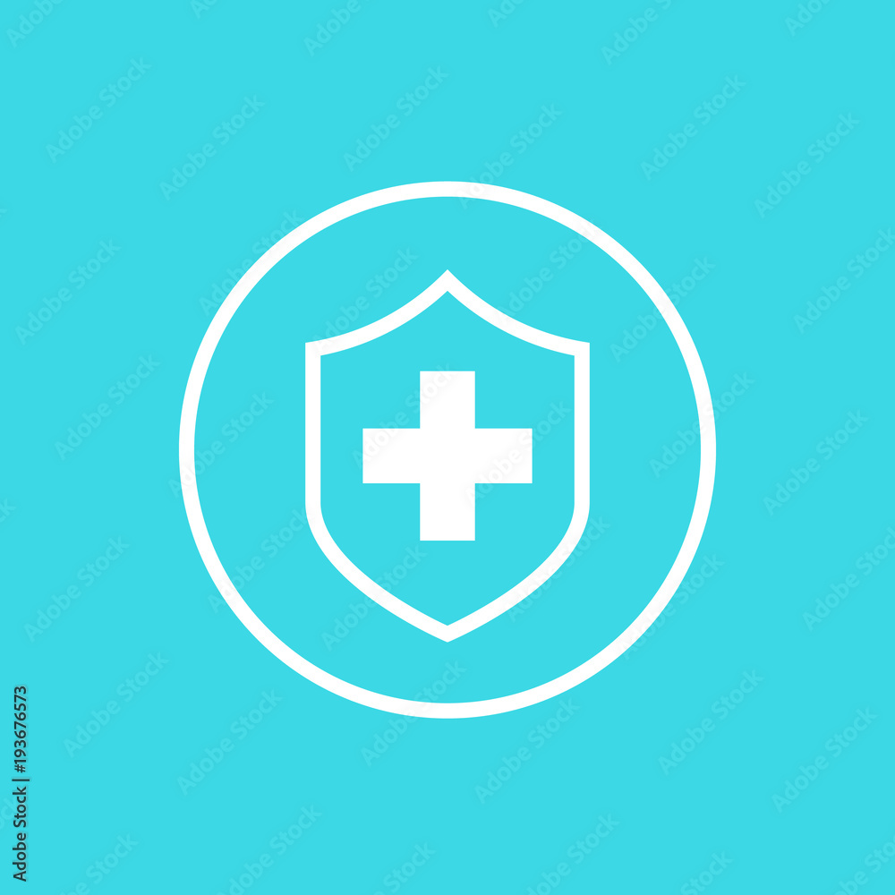 health insurance icon, medical vector sign health insurance icon, medical vector sign