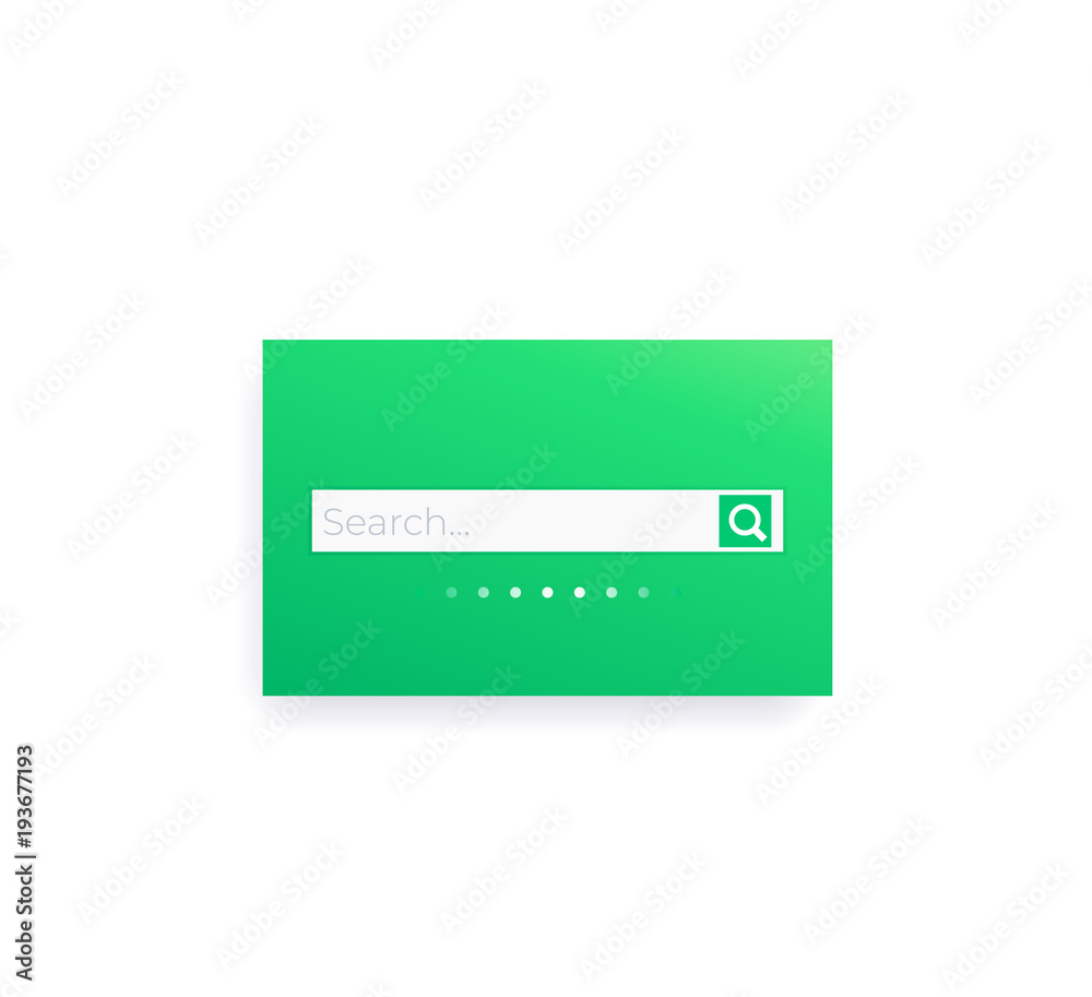 Search bar vector template Search bar vector template