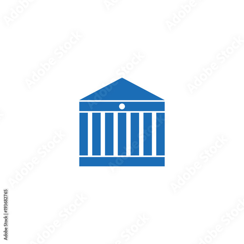 Attorney at law logo and icon template vector