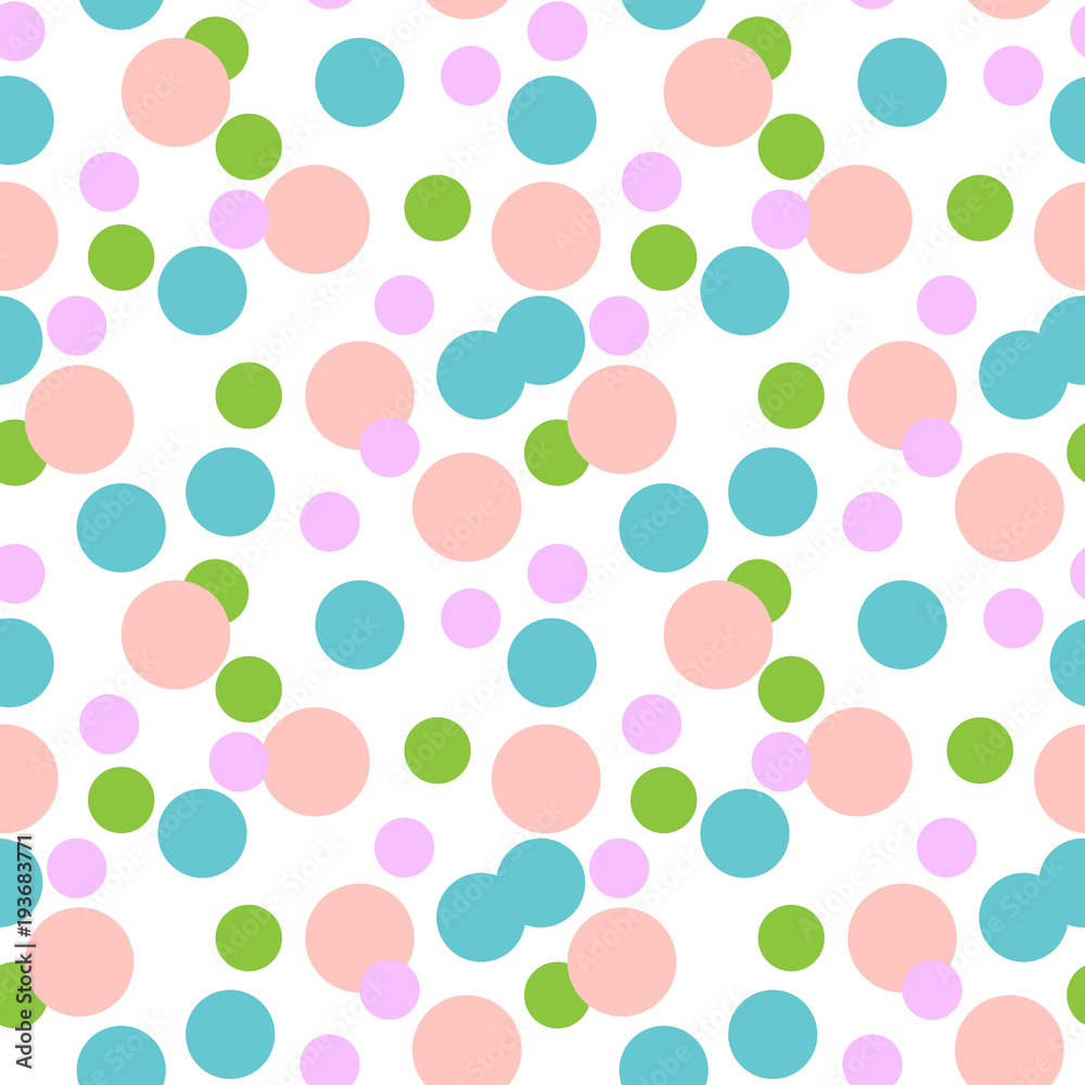 Abstract background with color circles. Seamless pattern Abstract background with color circles. Seamless pattern