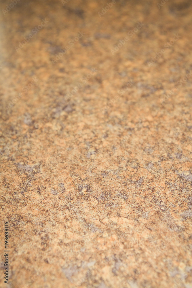 Brown countertop Desk in built-in kitchen Brown countertop Desk in built-in kitchen
