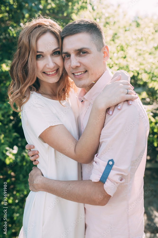 a romantic meeting between the bride and groom