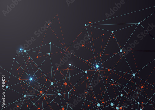 Connecting lines and dots