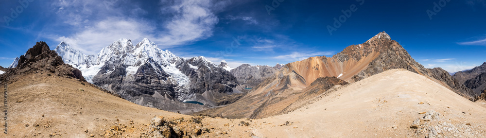 The Huayhuash range is remote and lost in Peru. It is still a wild place with an incredible variety of scenery.